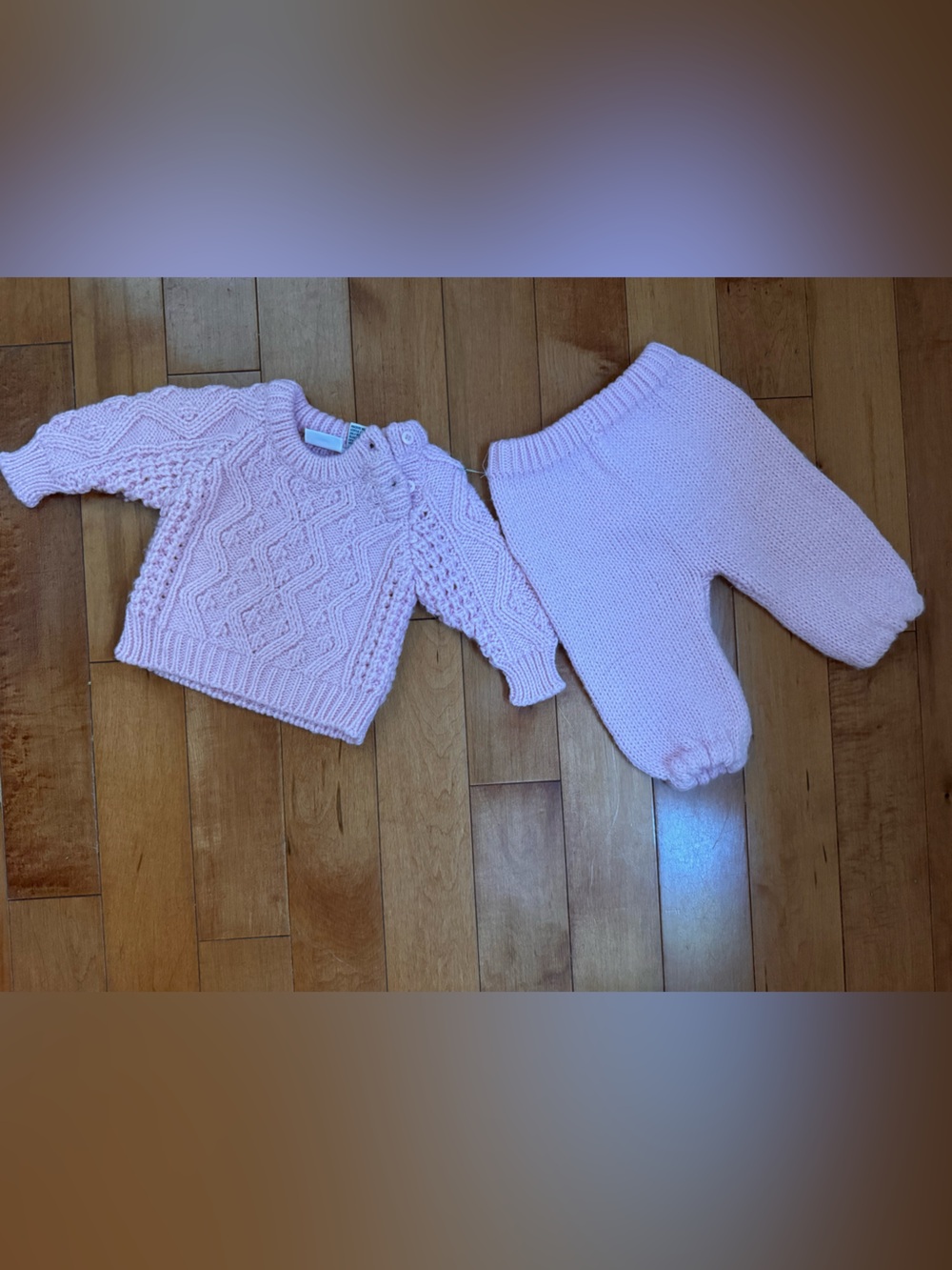 Baby Sweater & Pants Set